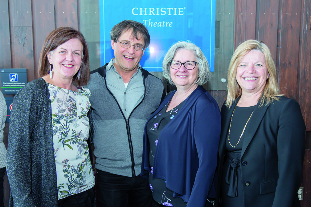 Christiane Sadeler, Joe Mancini, Stephanie Mancini and Mary Chevreau