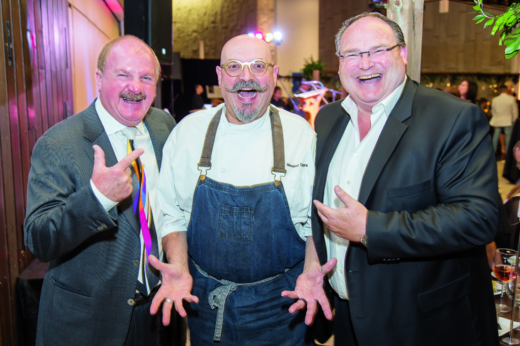 Ron Caudle, Massimo Capra and Mark Bingeman