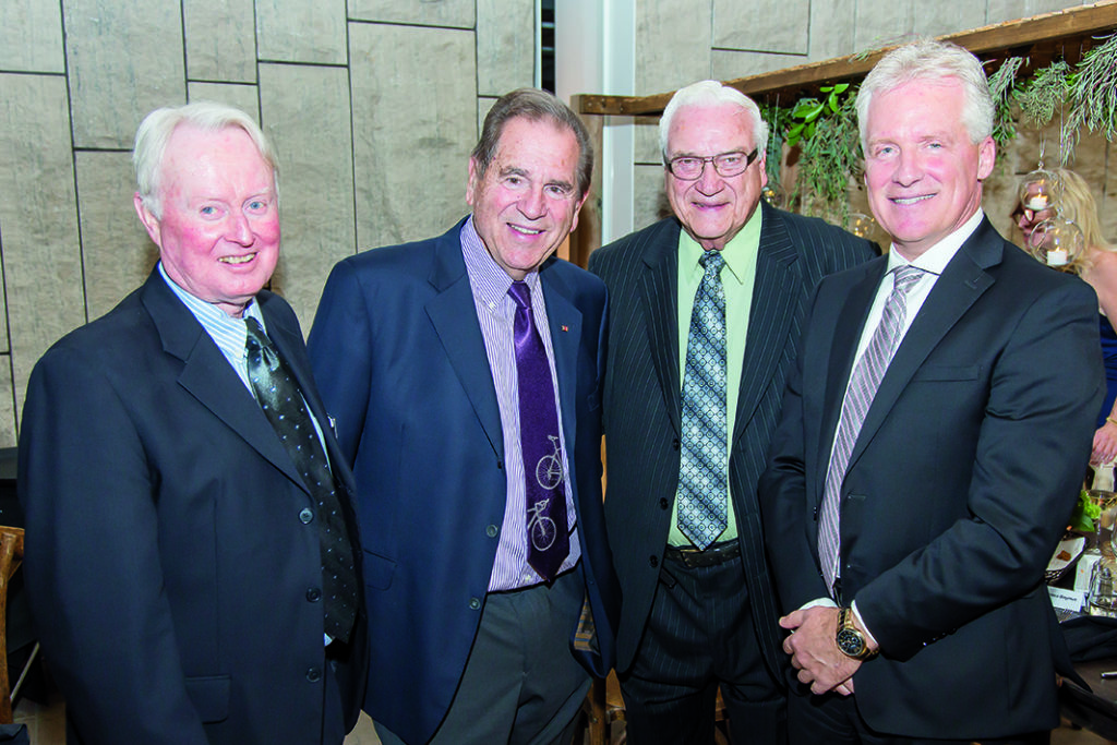 Stephen Swatridge, Reinhold Schuster, Lawrence Bingeman and Ron Gagnon