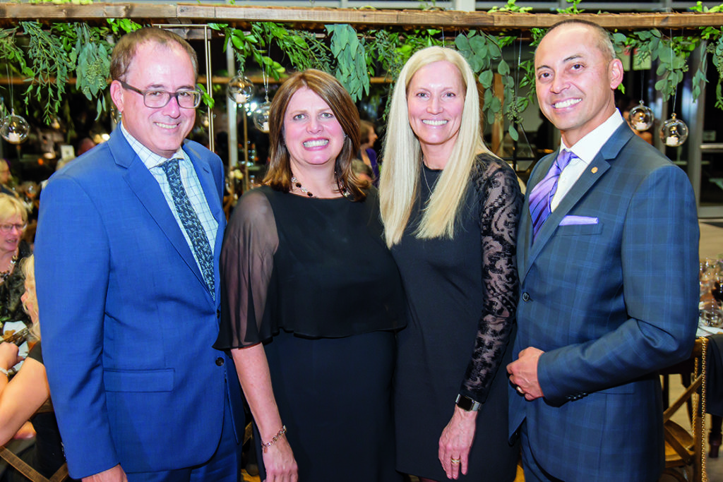 Dan Flanagan, Shirley Flanagan, Dr. Helen deMan and Dr. Harry Hoediono